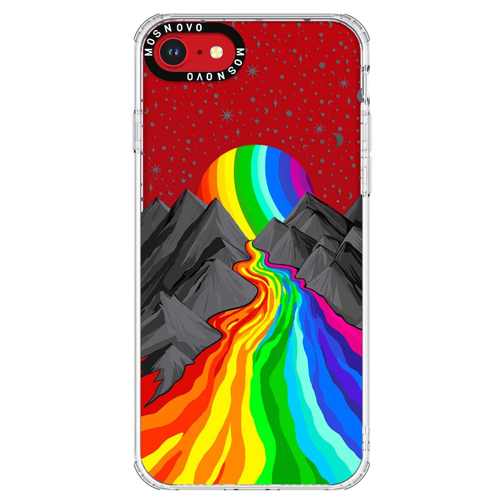Rainbow Landscape Phone Case - iPhone SE 2022 Case - MOSNOVO