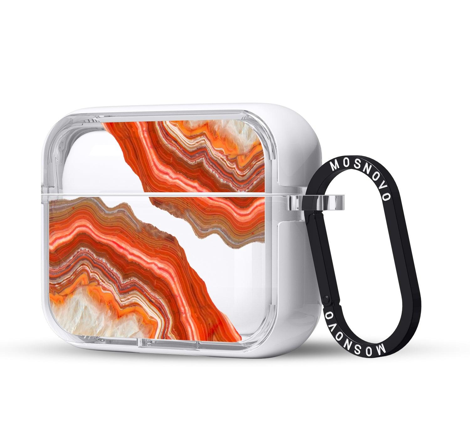 Red Agate AirPods Pro 2 Case (2nd Generation) - MOSNOVO