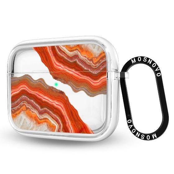 Red Agate AirPods Pro Case - MOSNOVO