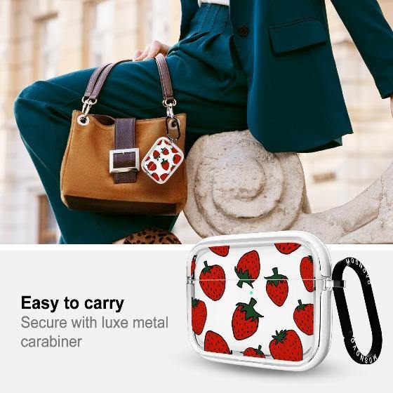 Red Strawberry AirPods Pro Case - MOSNOVO