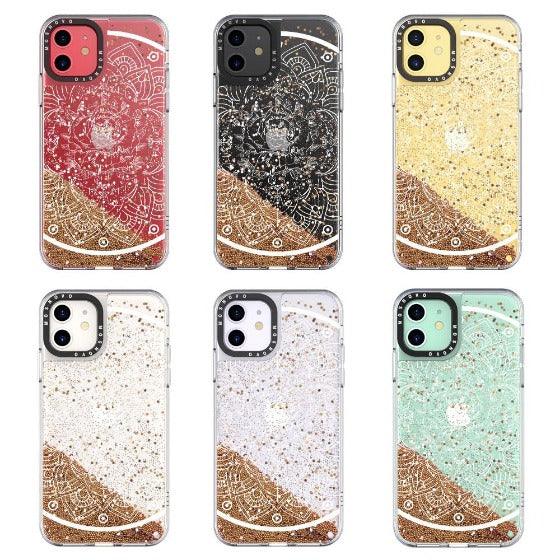 Rose Art Glitter Phone Case - iPhone 11 Case - MOSNOVO