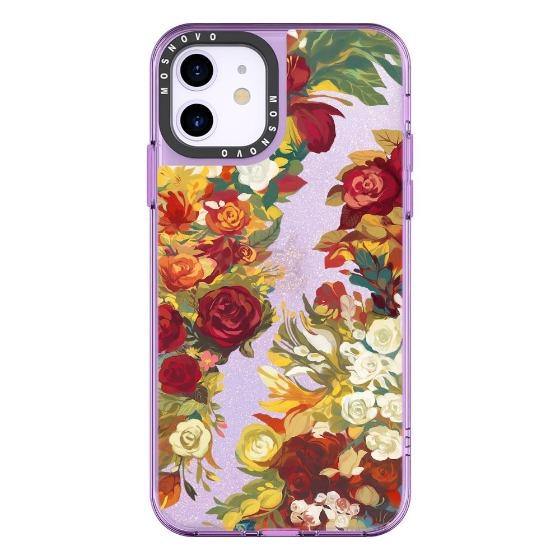 Rose Bush Glitter - iPhone 11 Case - MOSNOVO