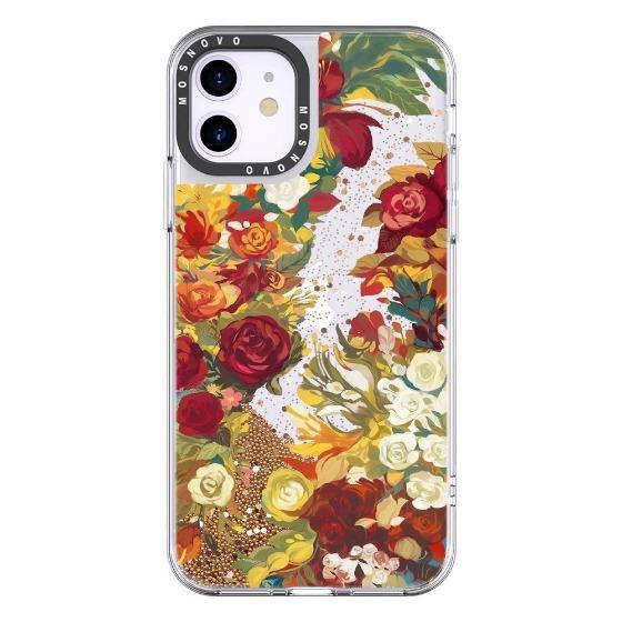 Rose Bush Glitter - iPhone 11 Case - MOSNOVO
