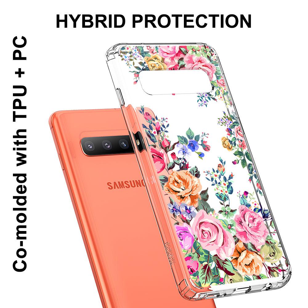 Rose Garden Phone Case - Samsung Galaxy S10 Plus Case - MOSNOVO