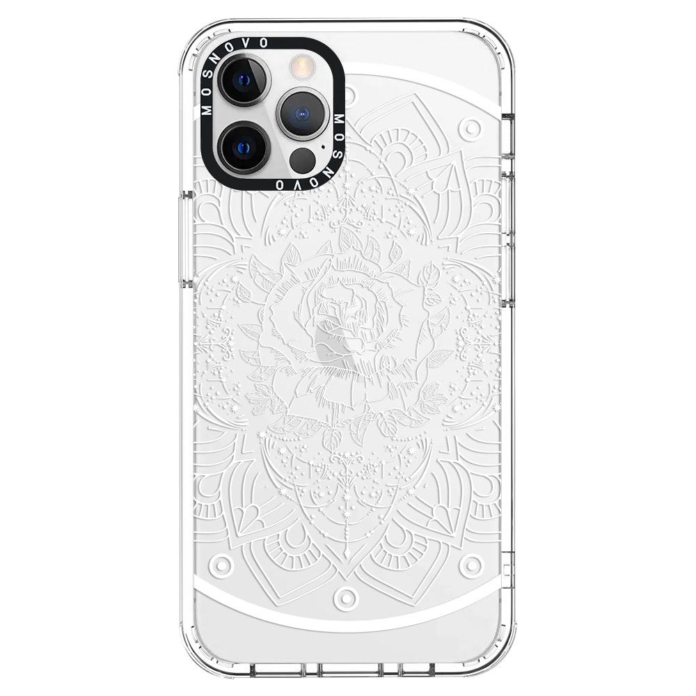 Rose Art Phone Case - iPhone 12 Pro Case - MOSNOVO