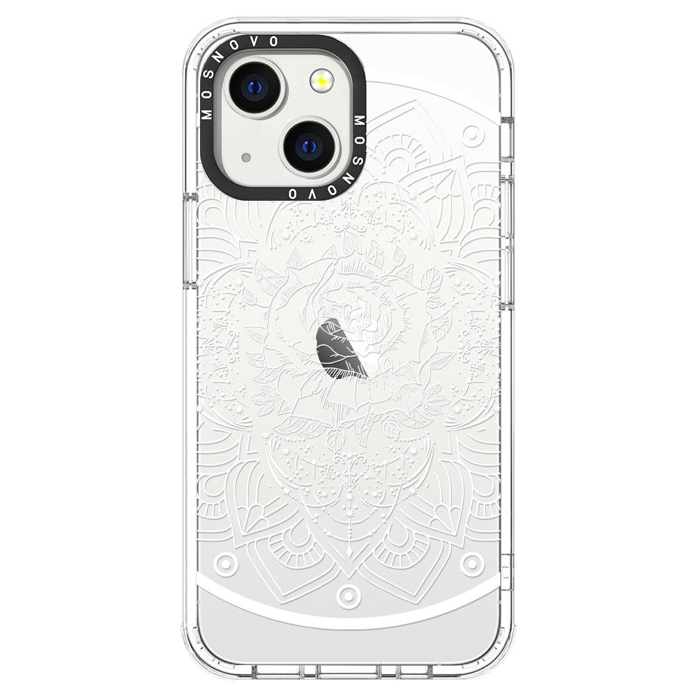 Rose Art Phone Case - iPhone 13 Mini Case - MOSNOVO