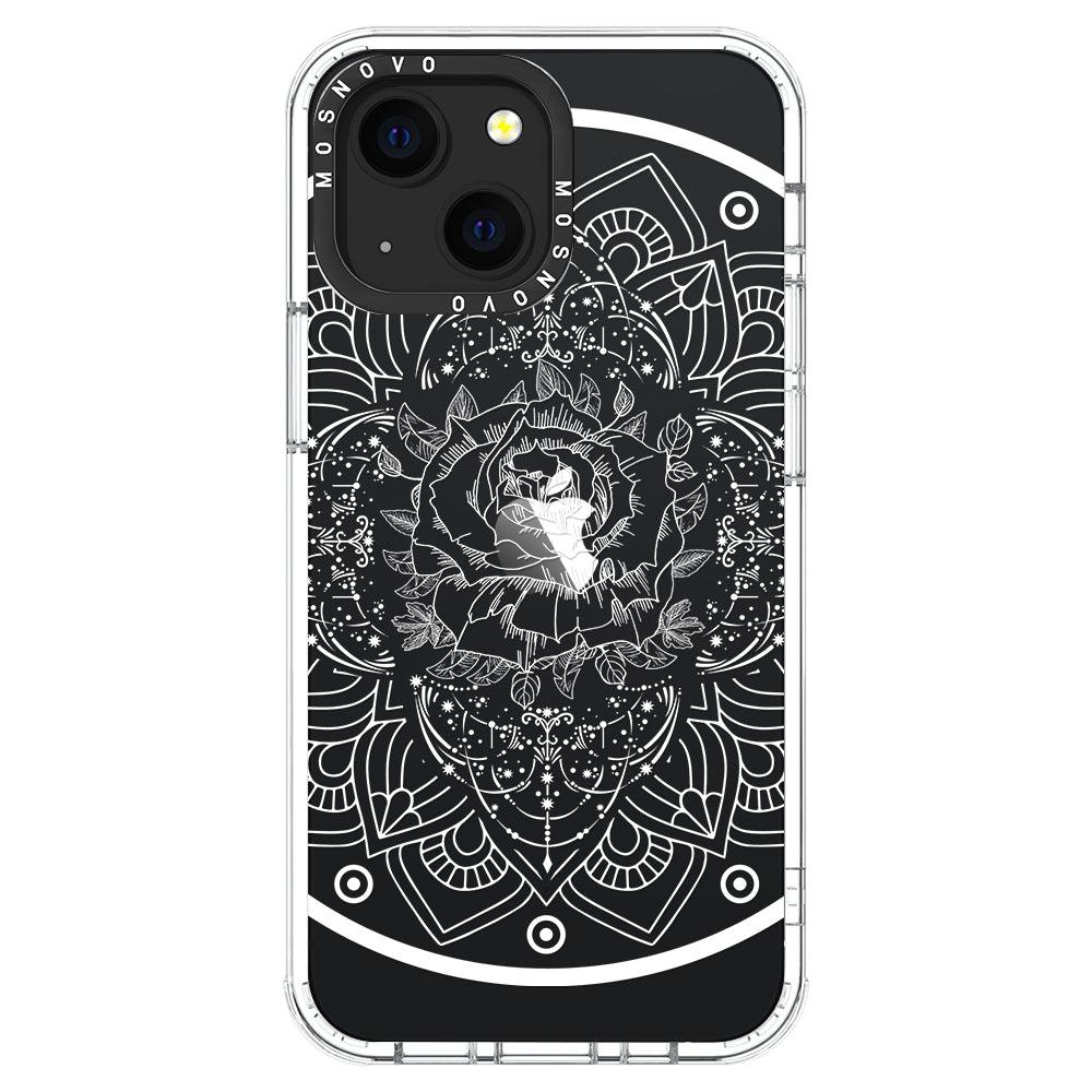 Rose Art Phone Case - iPhone 13 Mini Case - MOSNOVO