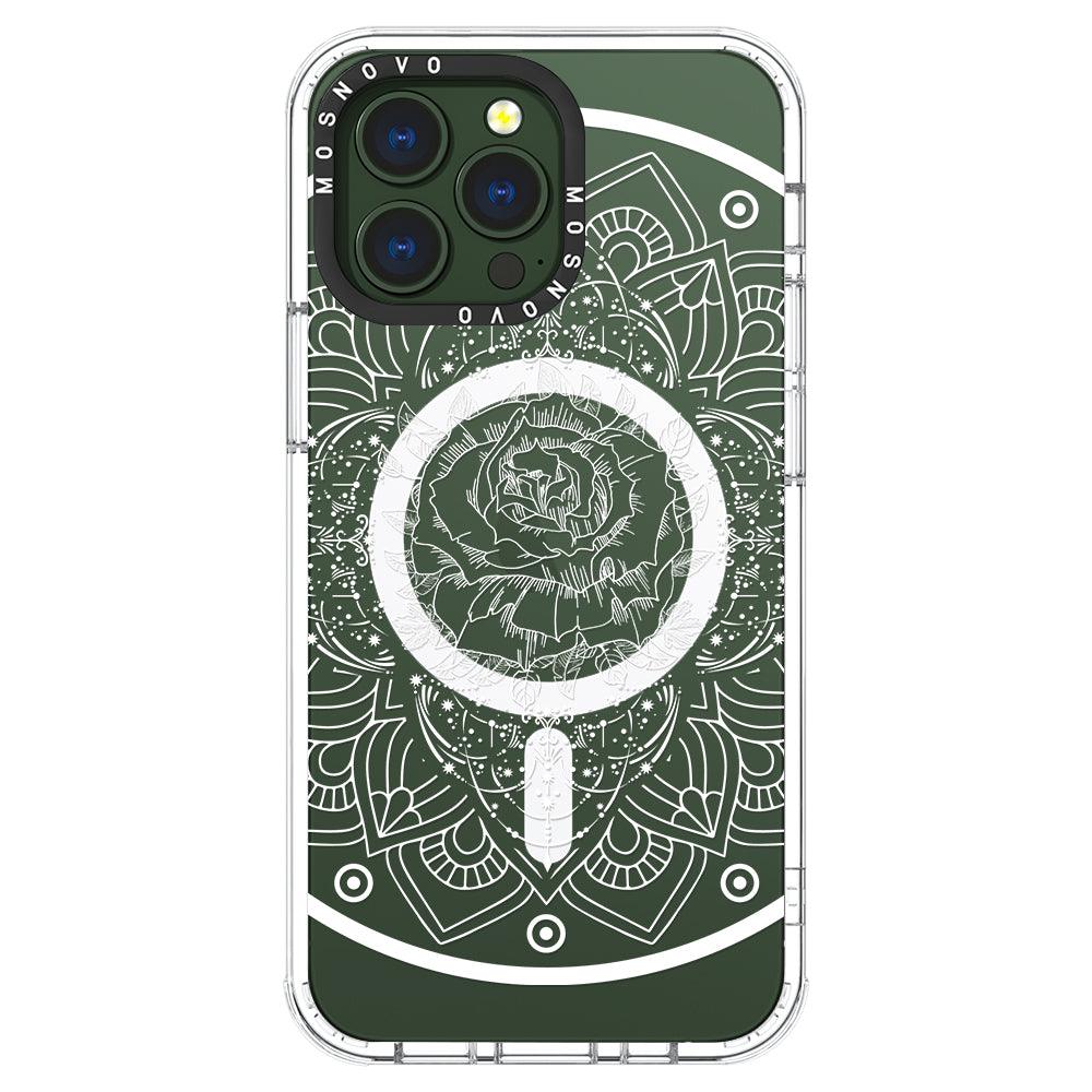 Rose Art Phone Case - iPhone 13 Pro Case - MOSNOVO