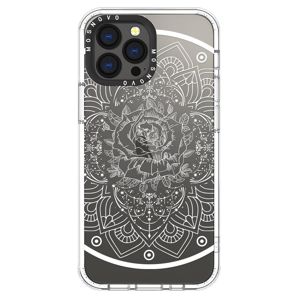 Rose Art Phone Case - iPhone 13 Pro Max Case - MOSNOVO