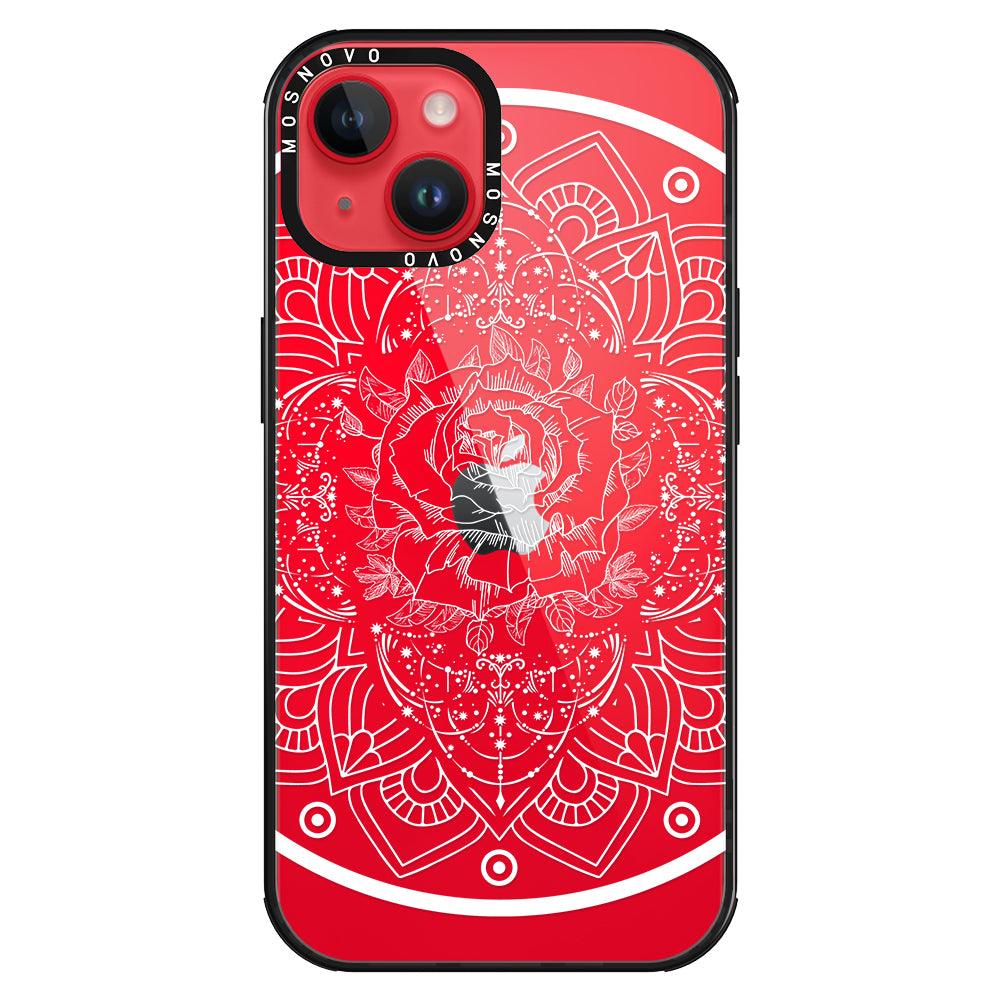 Rose Art Phone Case - iPhone 14 Plus Case - MOSNOVO