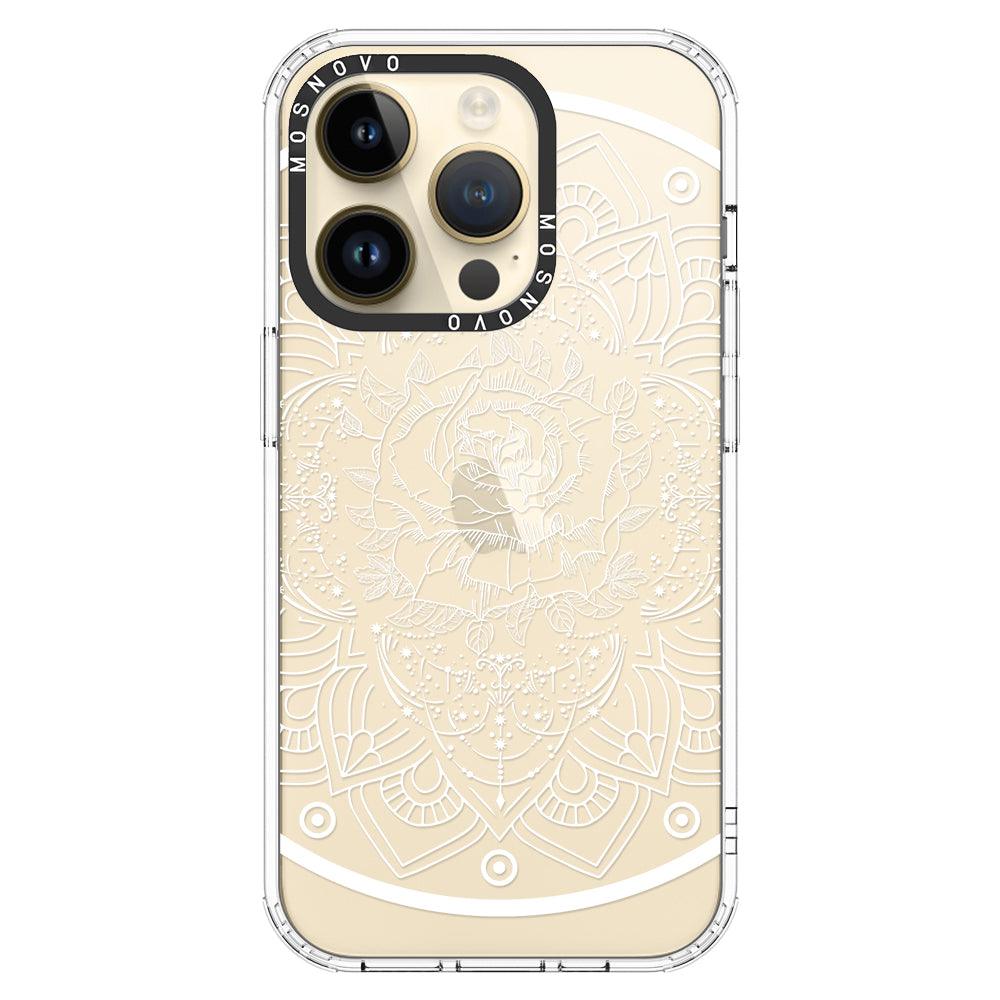 Rose Art Phone Case - iPhone 14 Pro Case - MOSNOVO
