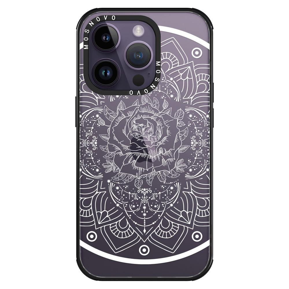 Rose Art Phone Case - iPhone 14 Pro Case - MOSNOVO
