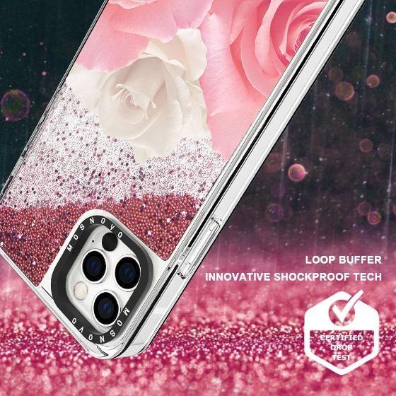 Roses Glitter Phone Case - iPhone 12 Pro Max Case