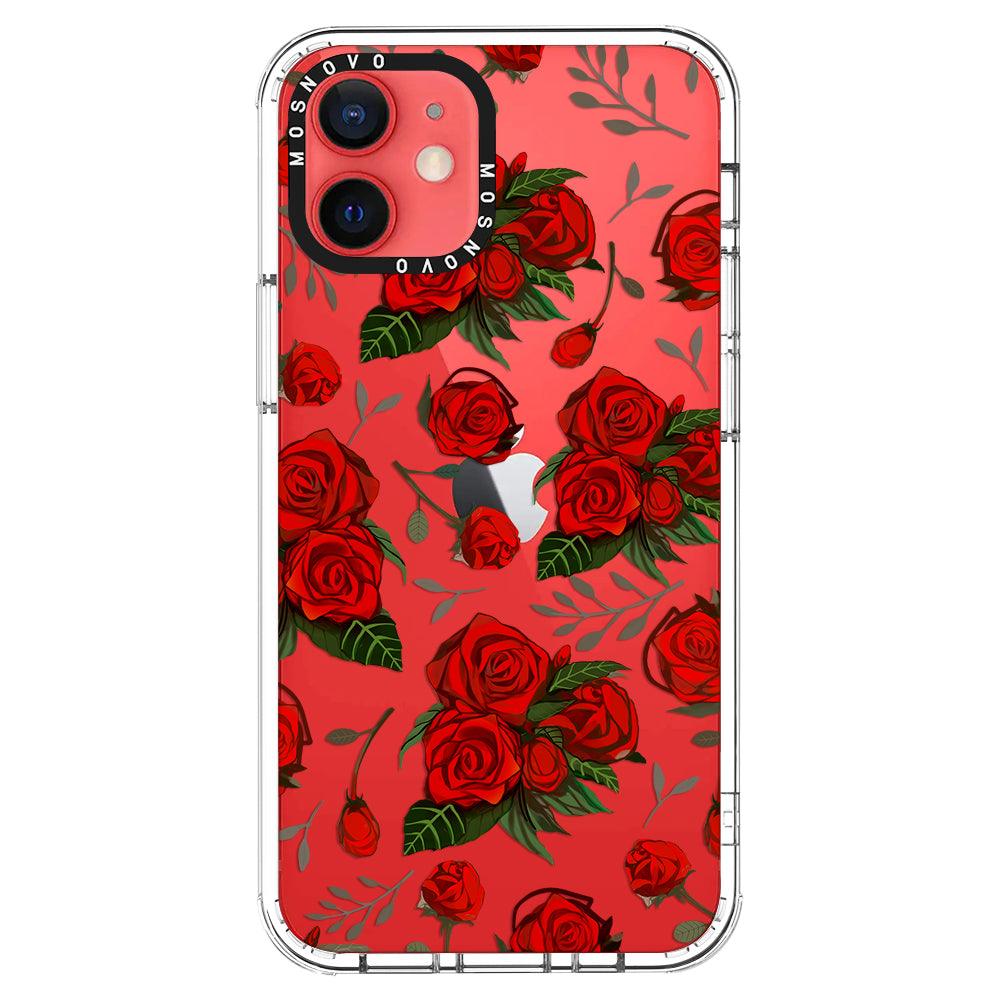 Roses Phone Case - iPhone 12 Mini Case - MOSNOVO