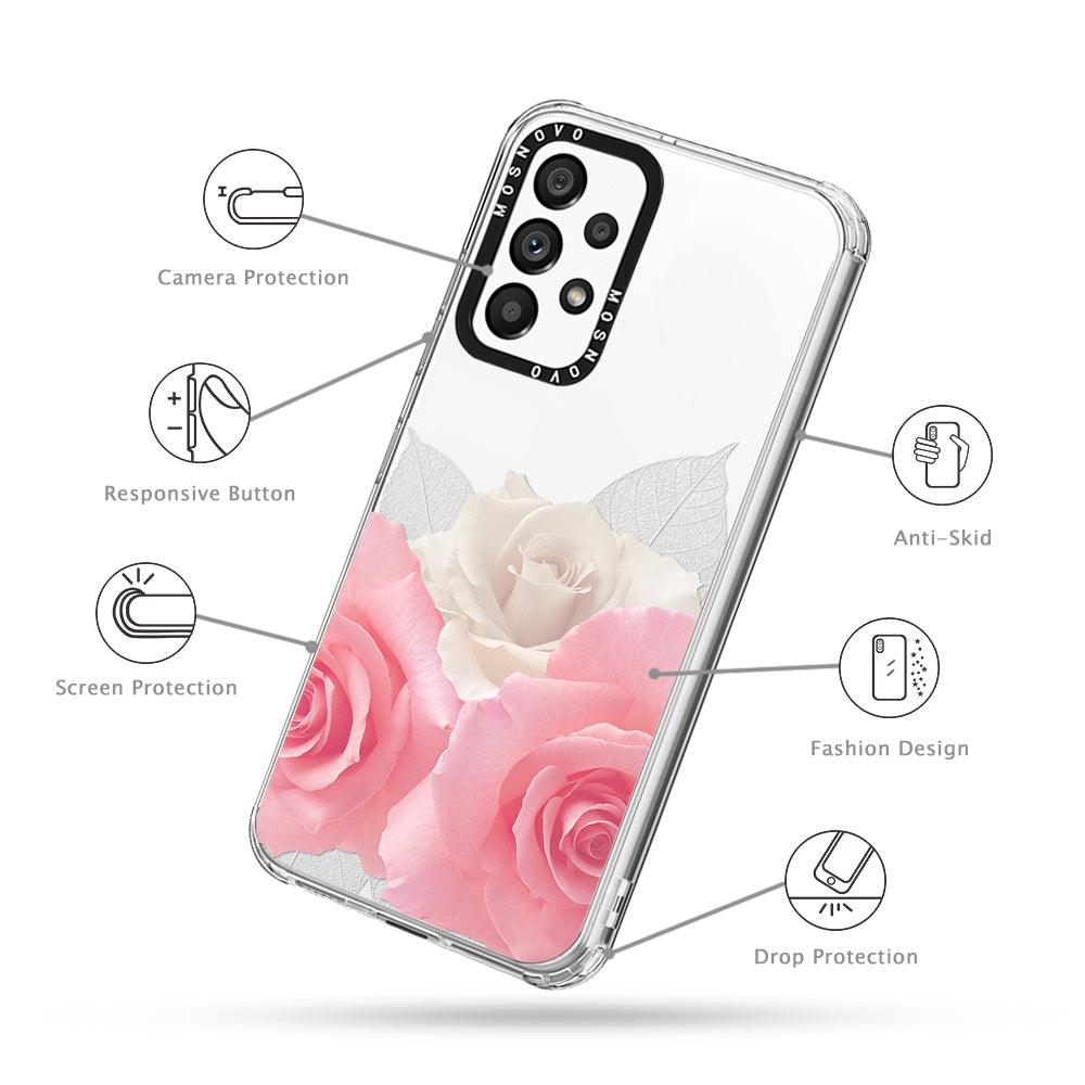 Roses Phone Case - Samsung Galaxy A53 Case - MOSNOVO