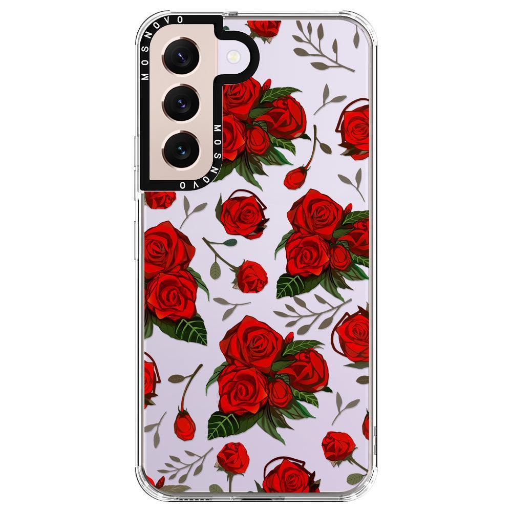 Roses Phone Case - Samsung Galaxy S22 Case - MOSNOVO