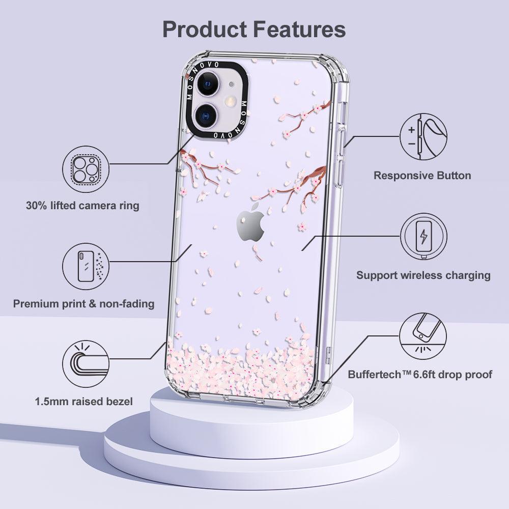 Sakura Phone Case - iPhone 11 Case - MOSNOVO