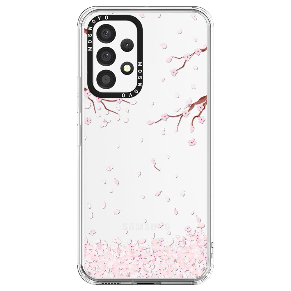 Sakura Flowers Blossom Phone Case - Samsung Galaxy A53 Case - MOSNOVO
