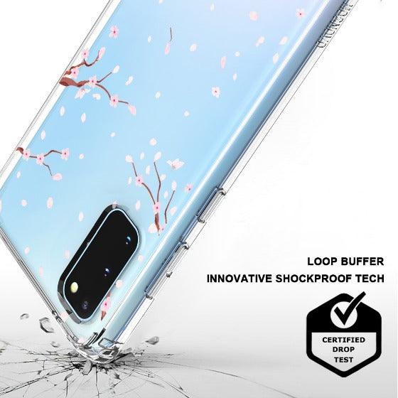 Sakura Flowers Blossom Phone Case - Samsung Galaxy S20 Case - MOSNOVO