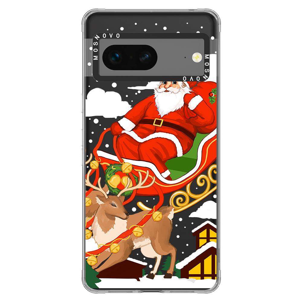 Santa Claus Phone Case - Google Pixel 7 Case - MOSNOVO