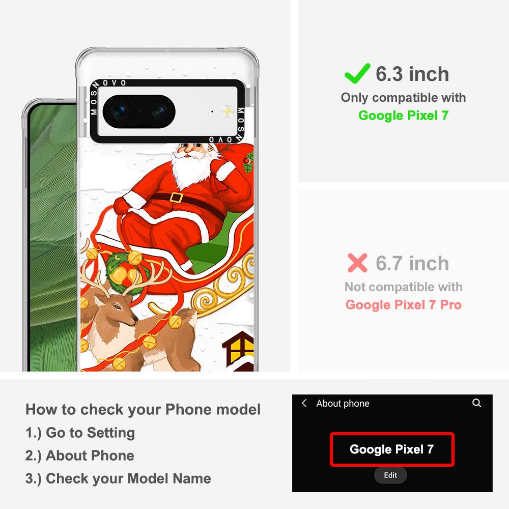 Santa Claus Phone Case - Google Pixel 7 Case - MOSNOVO