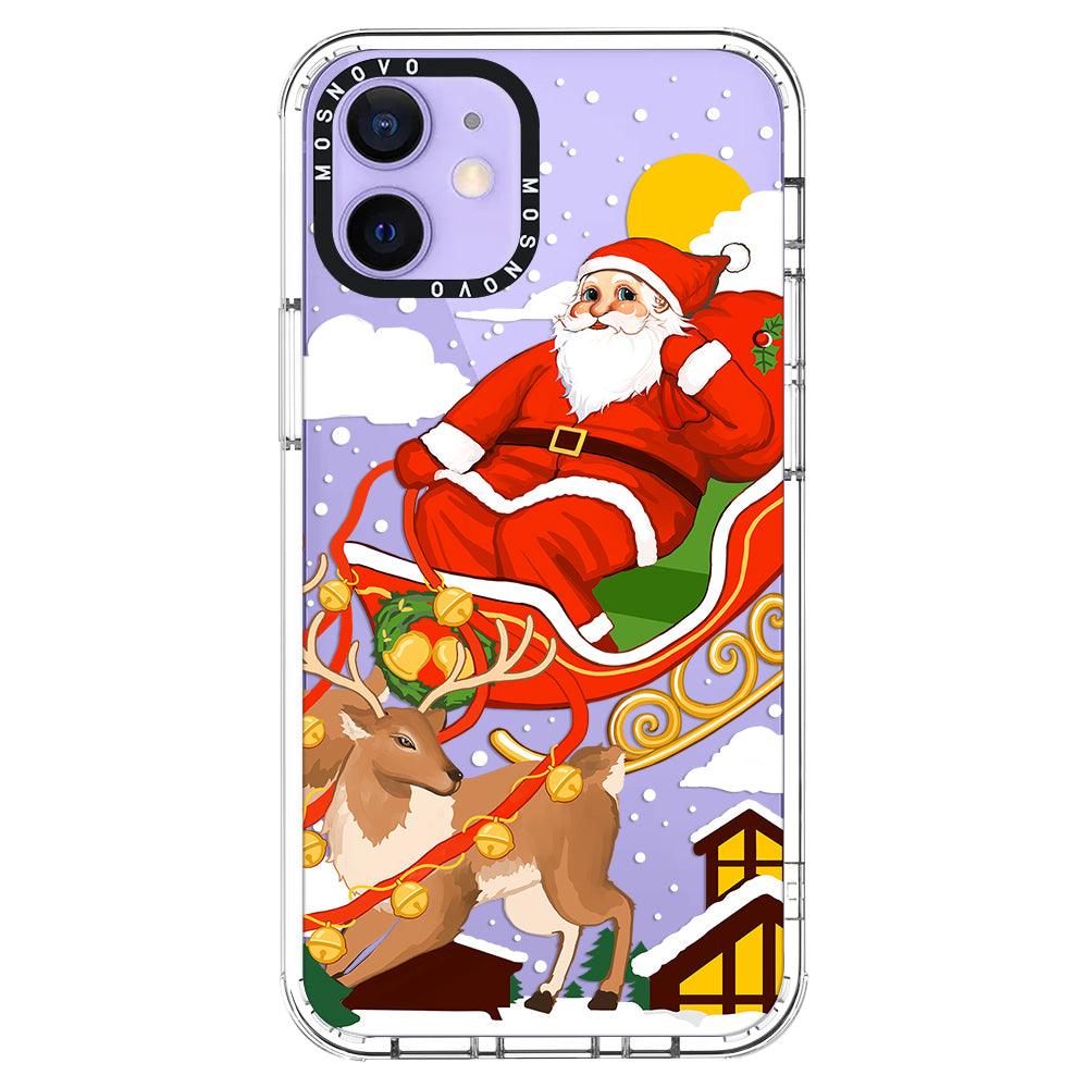 Santa Claus Phone Case - iPhone 12 Mini Case - MOSNOVO