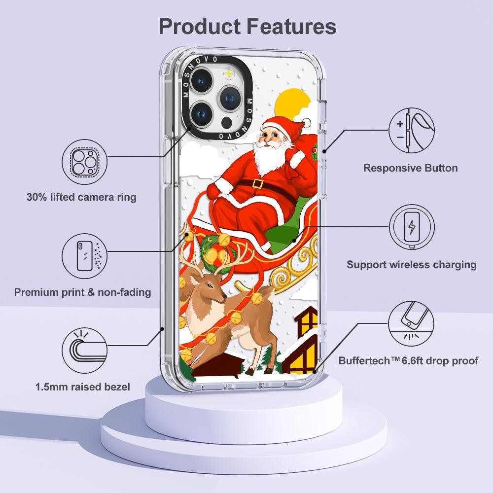 Santa Claus Phone Case - iPhone 12 Pro Case - MOSNOVO