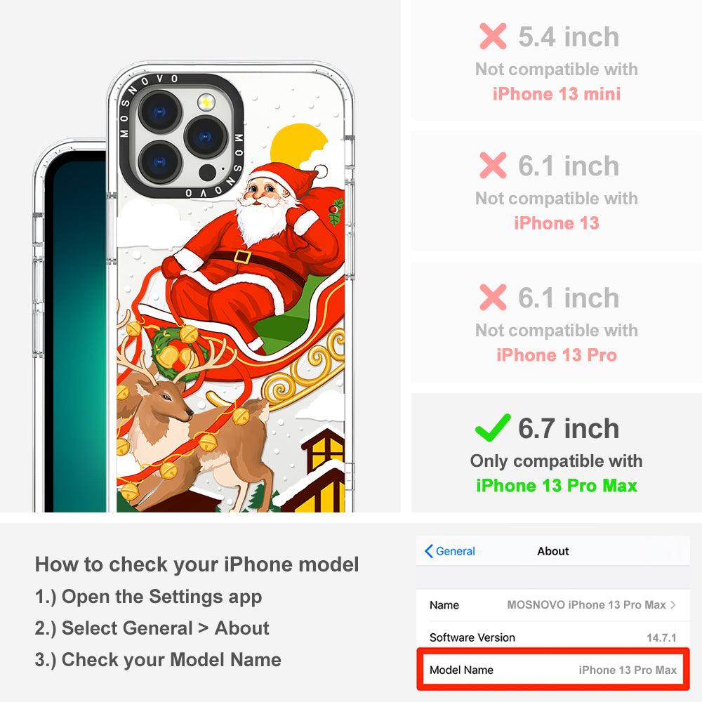 Santa Claus Phone Case - iPhone 13 Pro Max Case - MOSNOVO