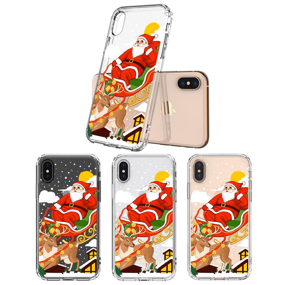 Santa Claus Phone Case - iPhone X Case - MOSNOVO