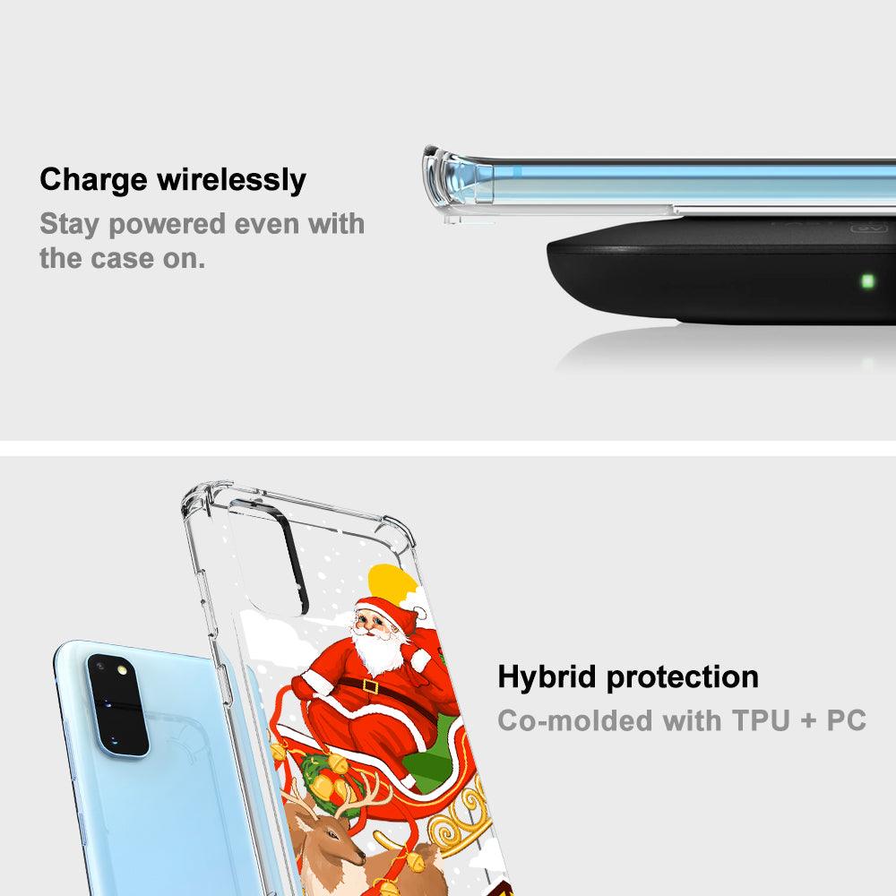 Santa Claus Phone Case - Samsung Galaxy S20 Case - MOSNOVO