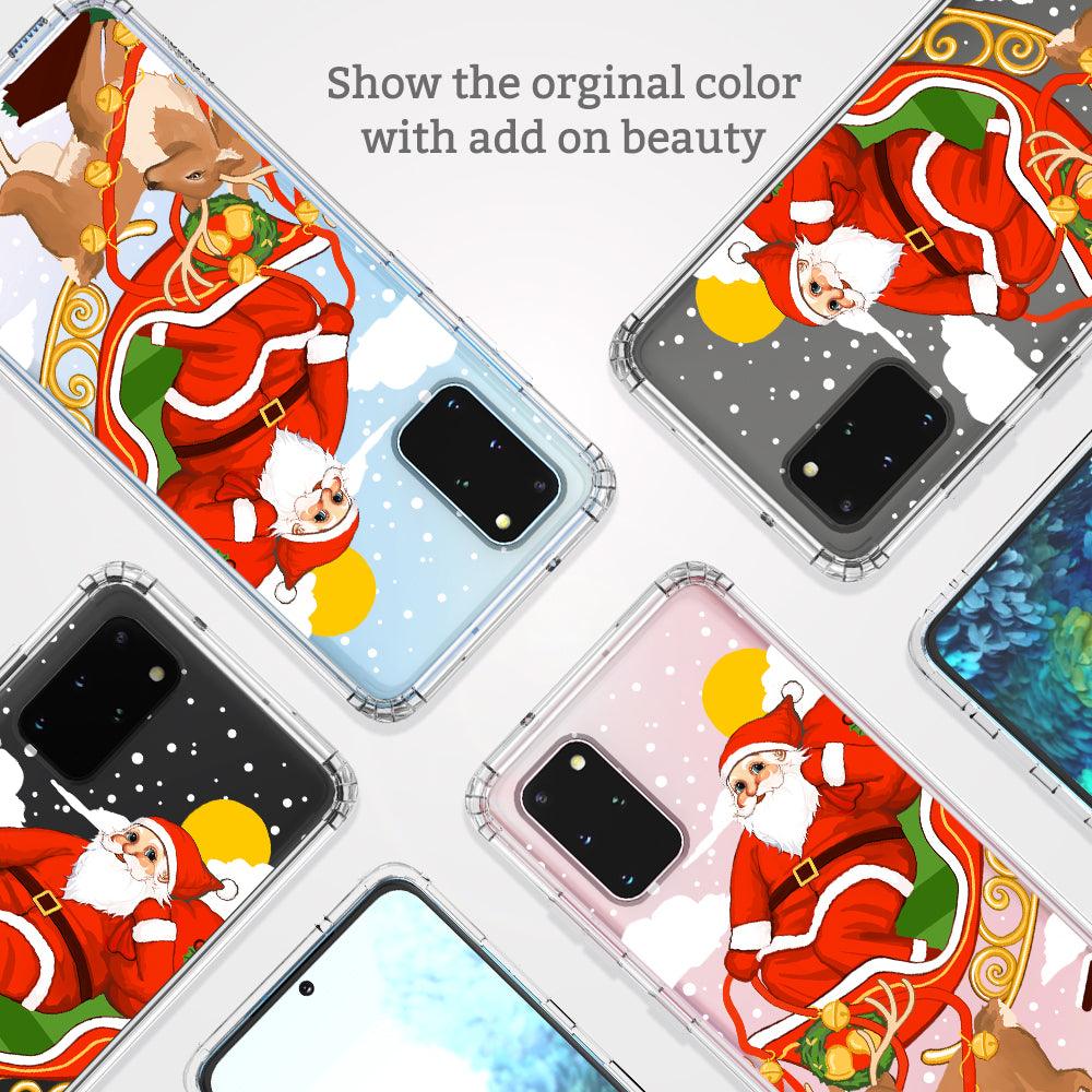 Santa Claus Phone Case - Samsung Galaxy S20 Plus Case - MOSNOVO