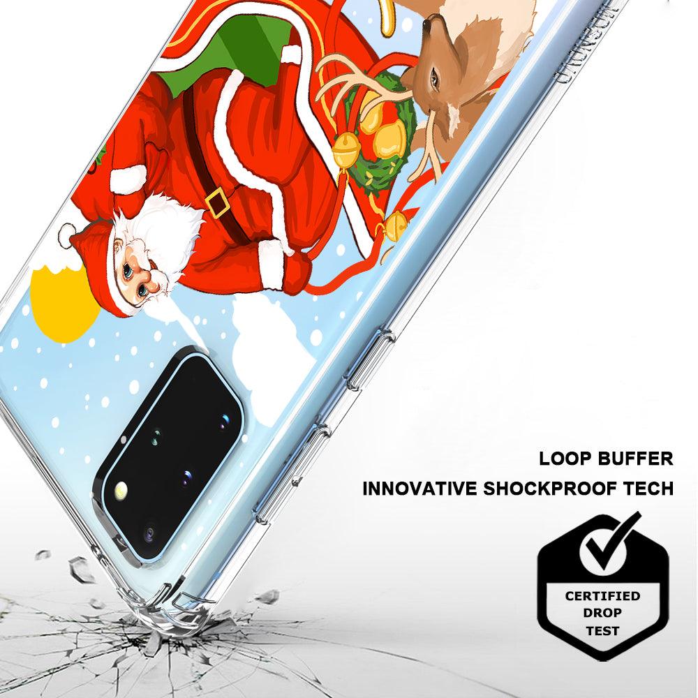 Santa Claus Phone Case - Samsung Galaxy S20 Plus Case - MOSNOVO