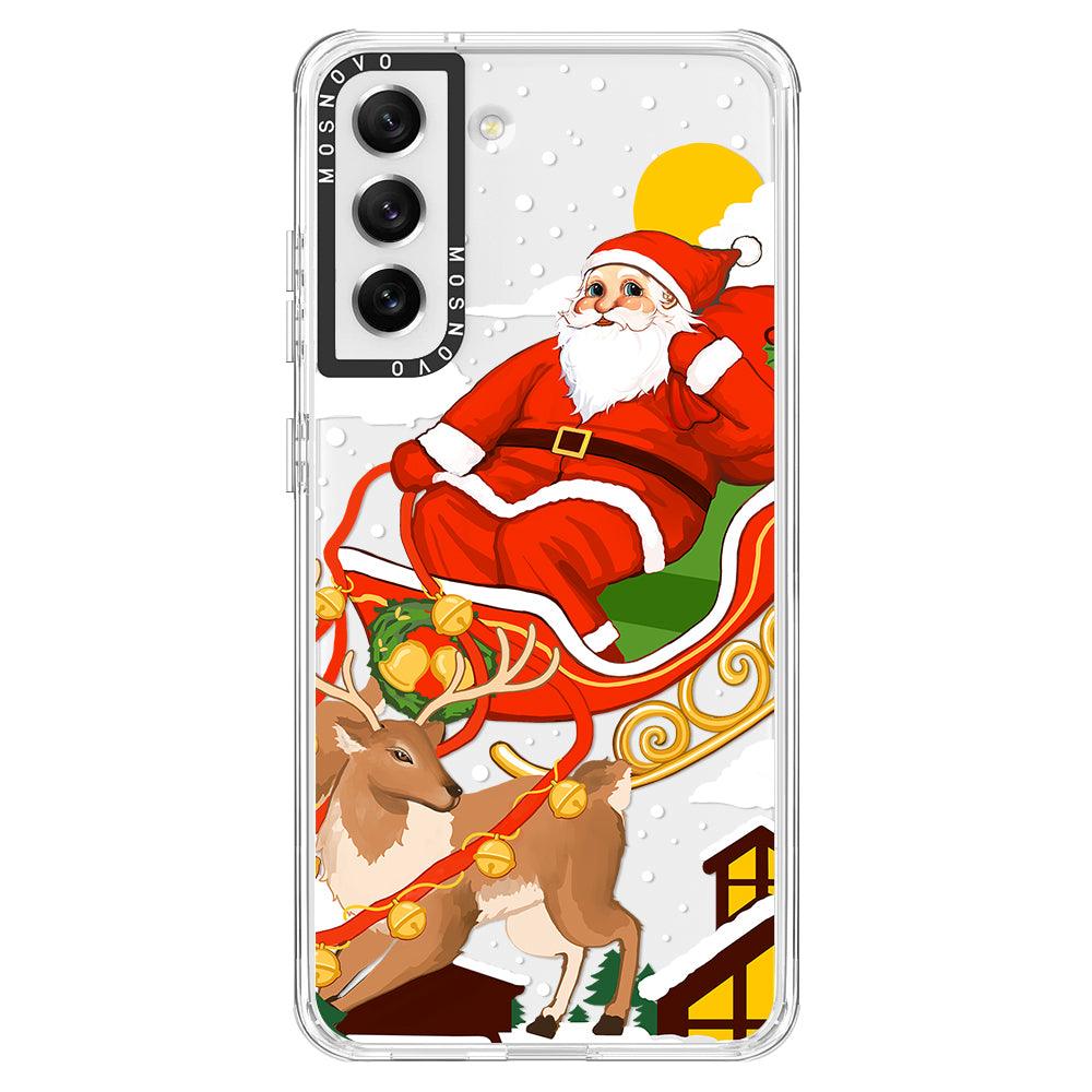 Santa Claus Phone Case - Samsung Galaxy S21 FE Case - MOSNOVO