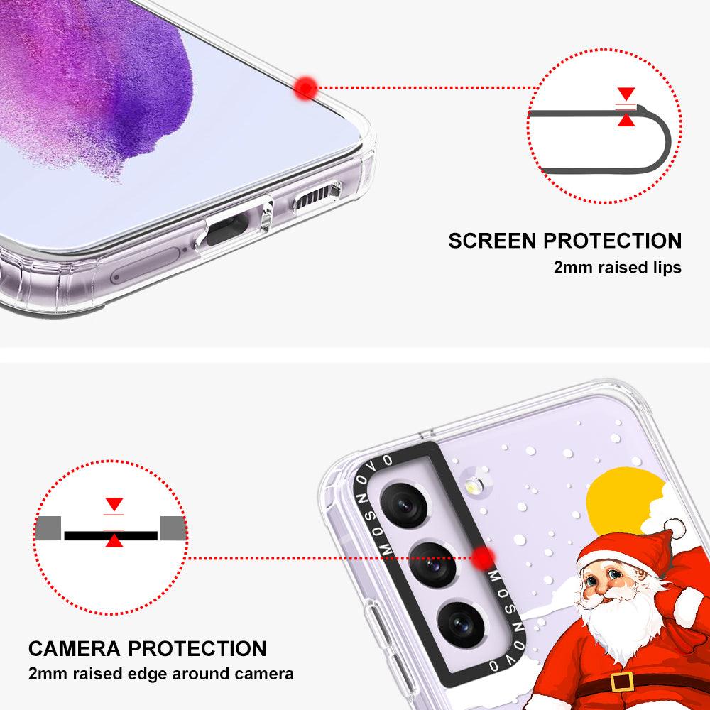 Santa Claus Phone Case - Samsung Galaxy S21 FE Case - MOSNOVO