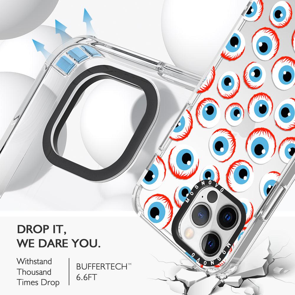 Scary Eyeball Phone Case - iPhone 12 Pro Max Case - MOSNOVO