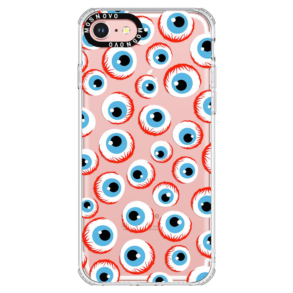 Scary Eyeball Phone Case - iPhone 7 Case - MOSNOVO