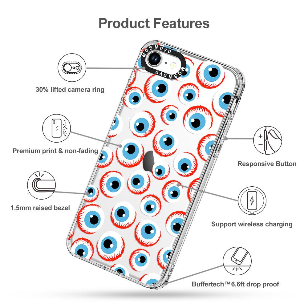 Scary Eyeball Phone Case - iPhone 7 Case - MOSNOVO