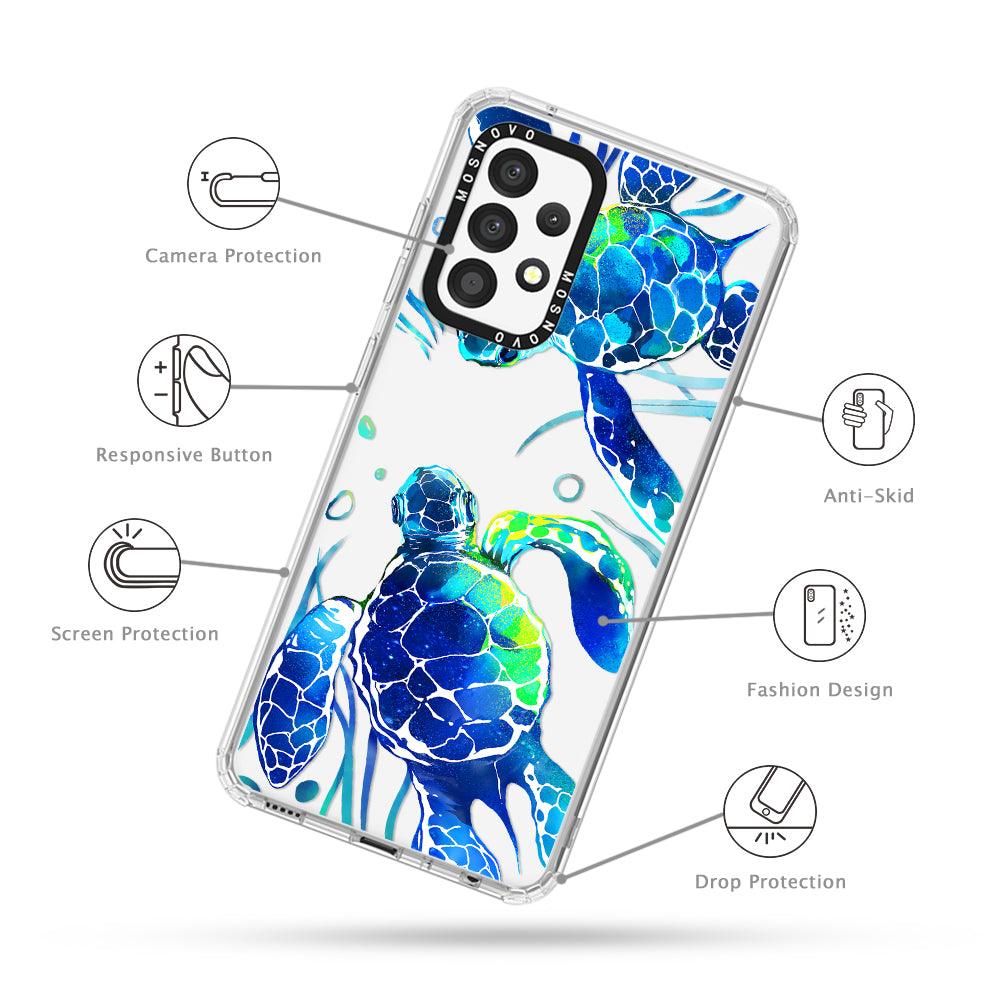 Sea Turtles Phone Case - Samsung Galaxy A52 & A52s Case - MOSNOVO