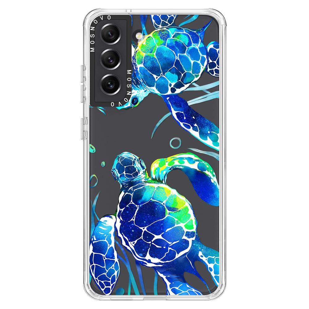 Sea Turtles Phone Case - Samsung Galaxy S21 FE Case - MOSNOVO