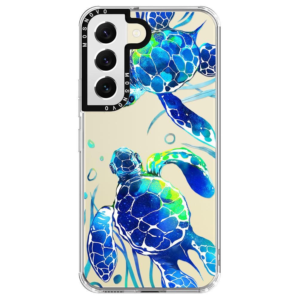 Sea Turtles Phone Case - Samsung Galaxy S22 Case - MOSNOVO