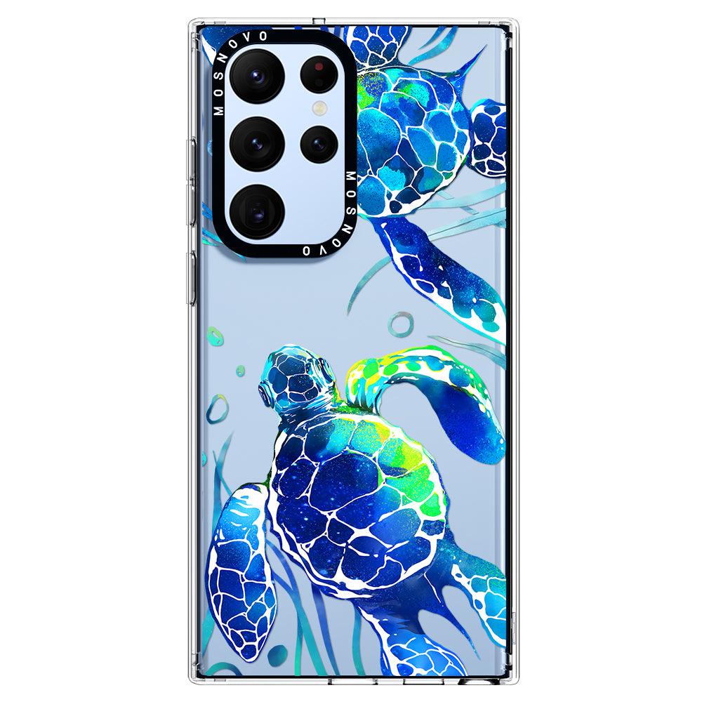 Sea Turtles Phone Case - Samsung Galaxy S22 Ultra Case - MOSNOVO