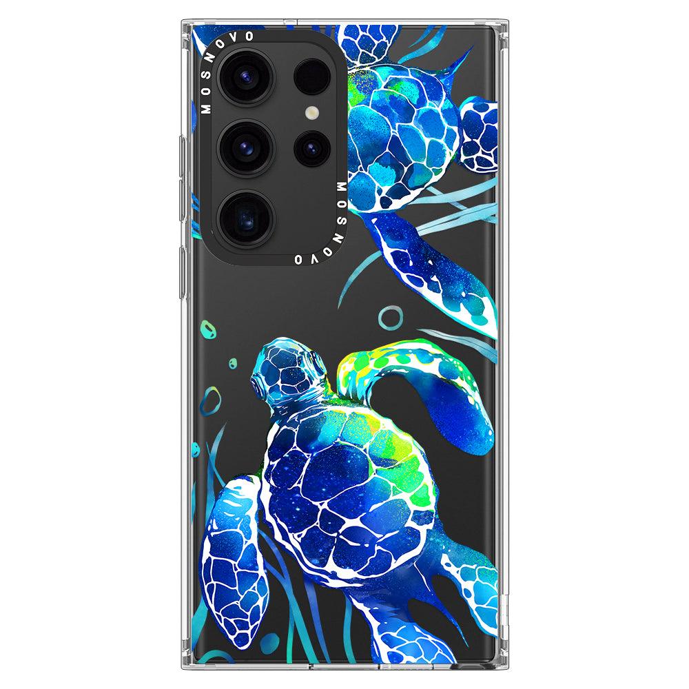 Sea Turtles Phone Case - Samsung Galaxy S23 Ultra Case - MOSNOVO