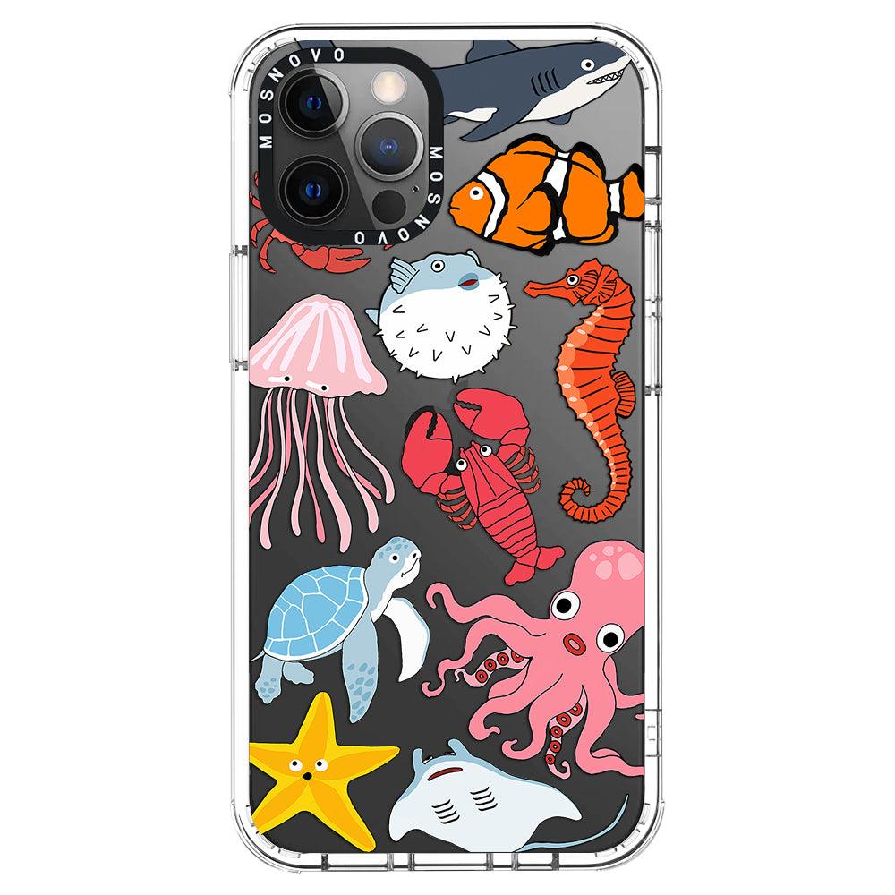 Sea World Phone Case - iPhone 12 Pro Case - MOSNOVO