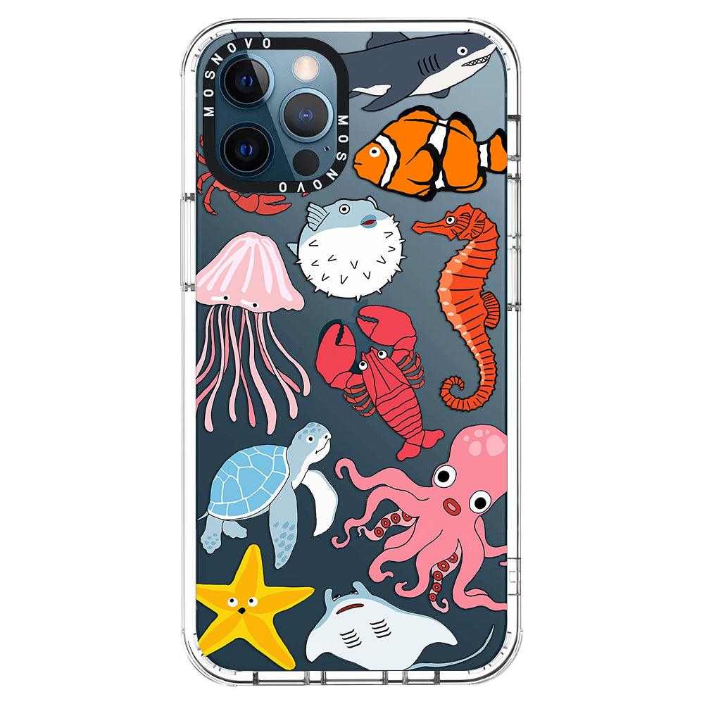Sea World Phone Case - iPhone 12 Pro Max Case - MOSNOVO