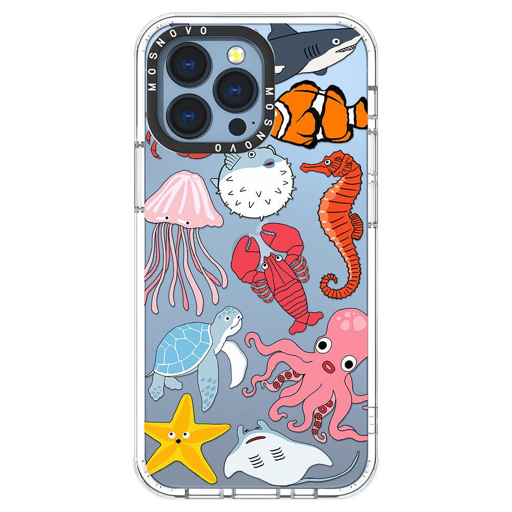 Sea World Phone Case - iPhone 13 Pro Case - MOSNOVO