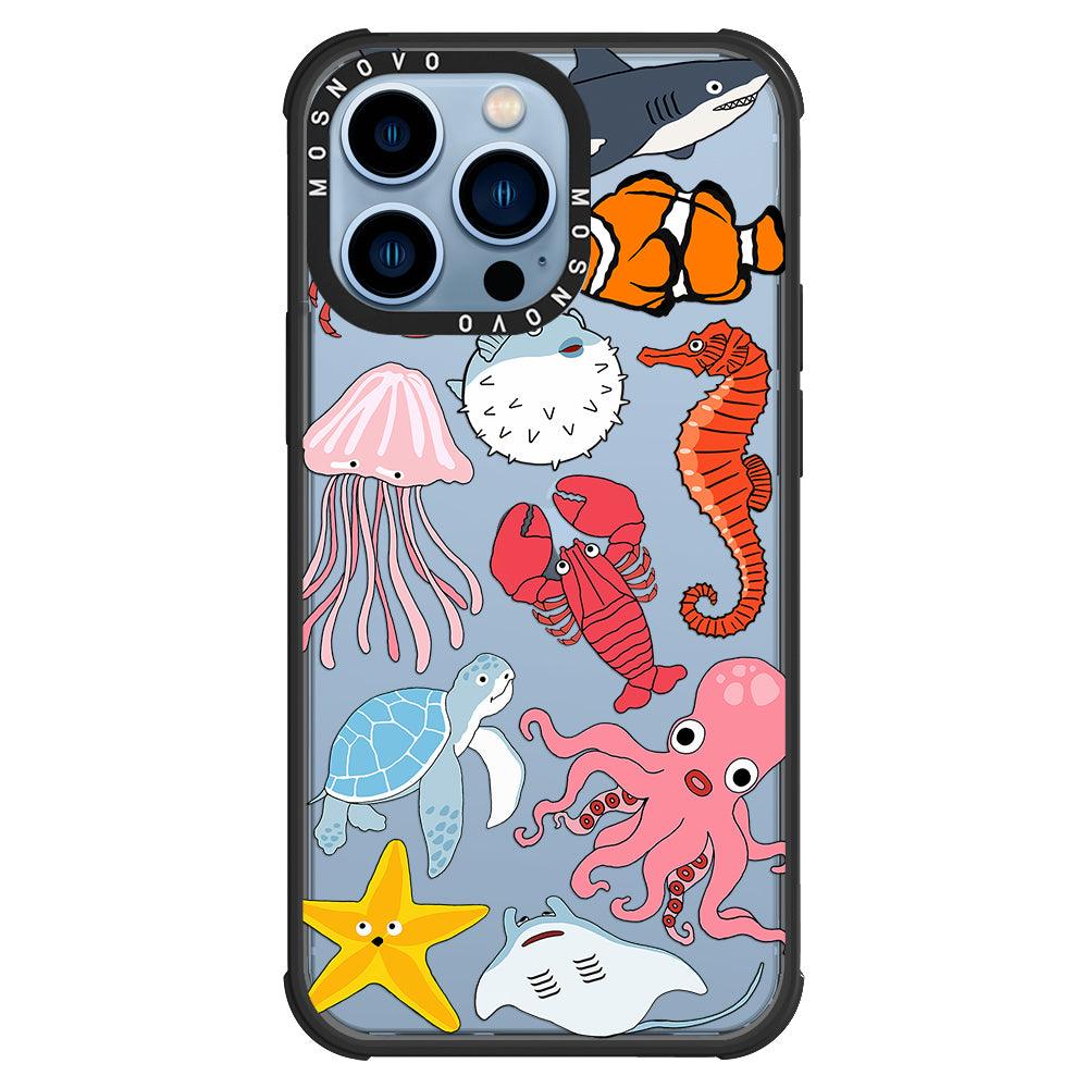 Sea World Phone Case - iPhone 13 Pro Case - MOSNOVO