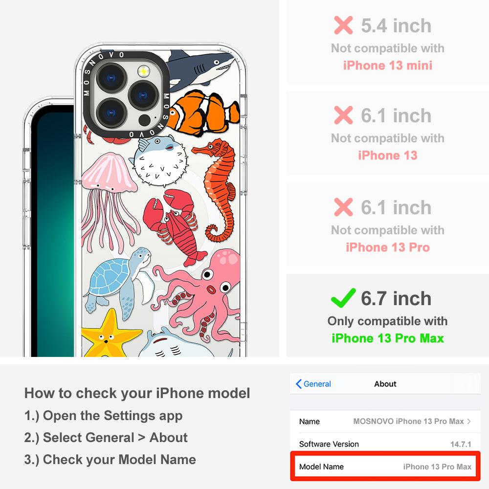 Sea World Phone Case - iPhone 13 Pro Max Case - MOSNOVO
