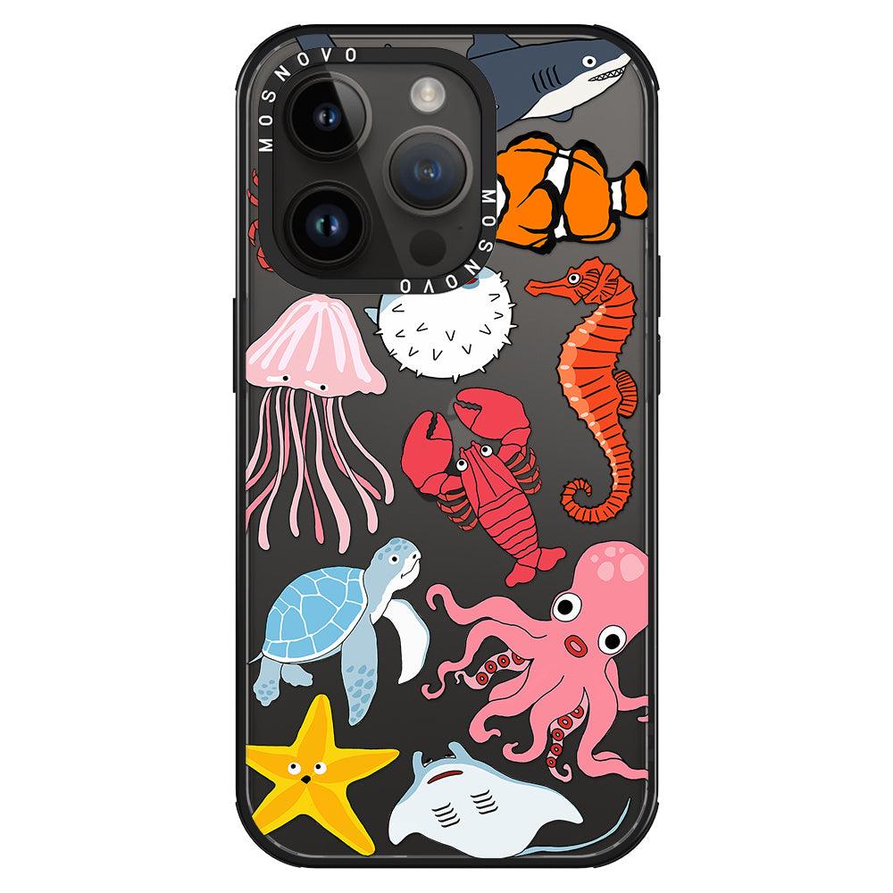 Sea World Phone Case - iPhone 14 Pro Case - MOSNOVO