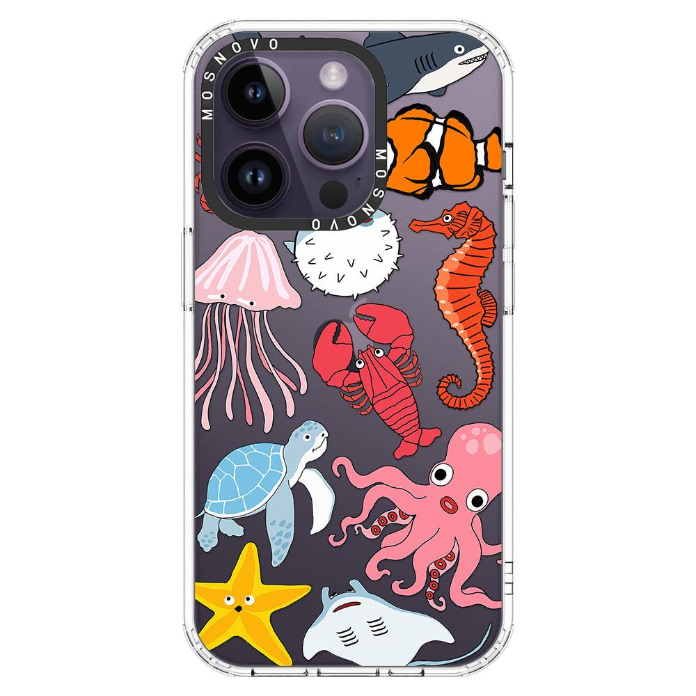 Sea World Phone Case - iPhone 14 Pro Case - MOSNOVO