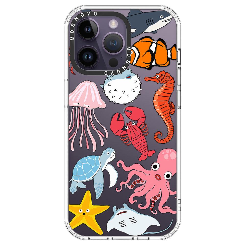 Sea World Phone Case - iPhone 14 Pro Max Case - MOSNOVO
